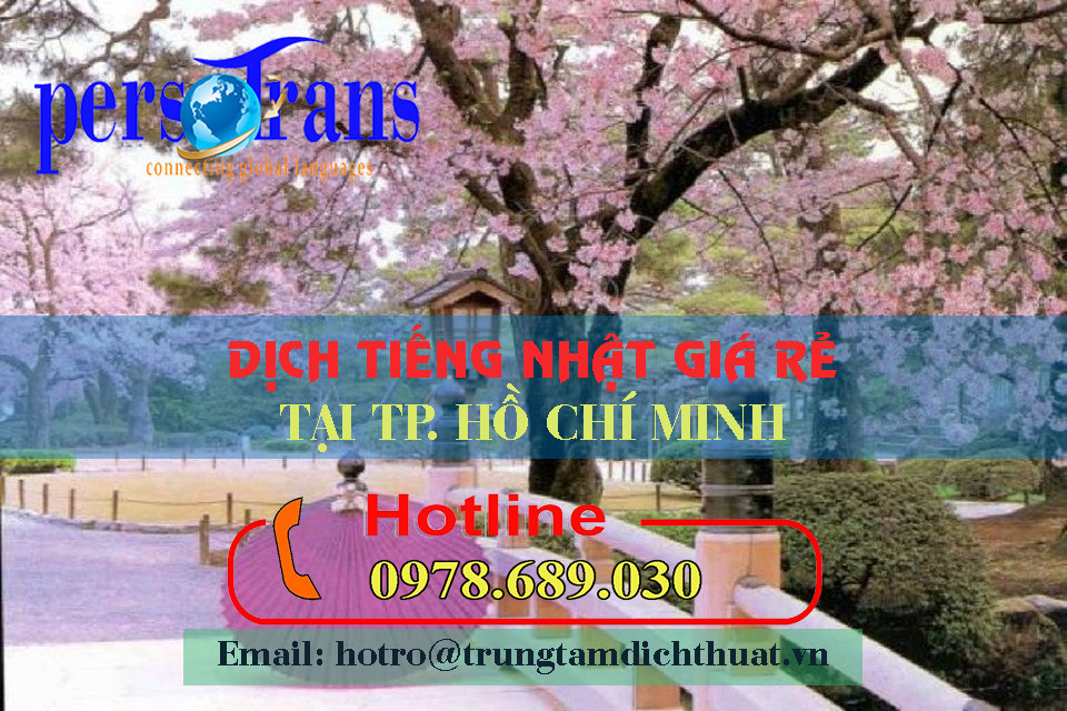 dich tieng nhat gia re