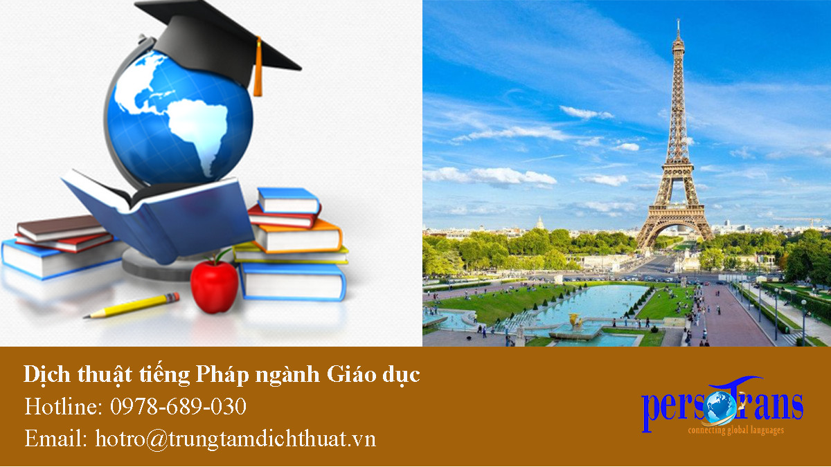 dich thuat phap viet chuyen nganh giao duc