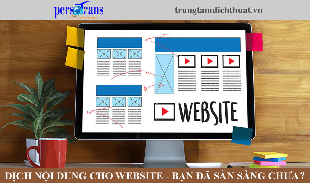 dịch nội dung cho website